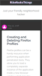 Mobile Screenshot of mikehacksthings.com